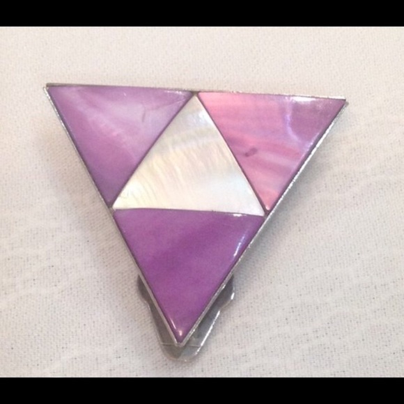 Vintage Jewelry - Vintage Art Deco Sweater Guard Or Fur Clip